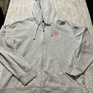 Vans Gray Zip-Up Hoodie Medium